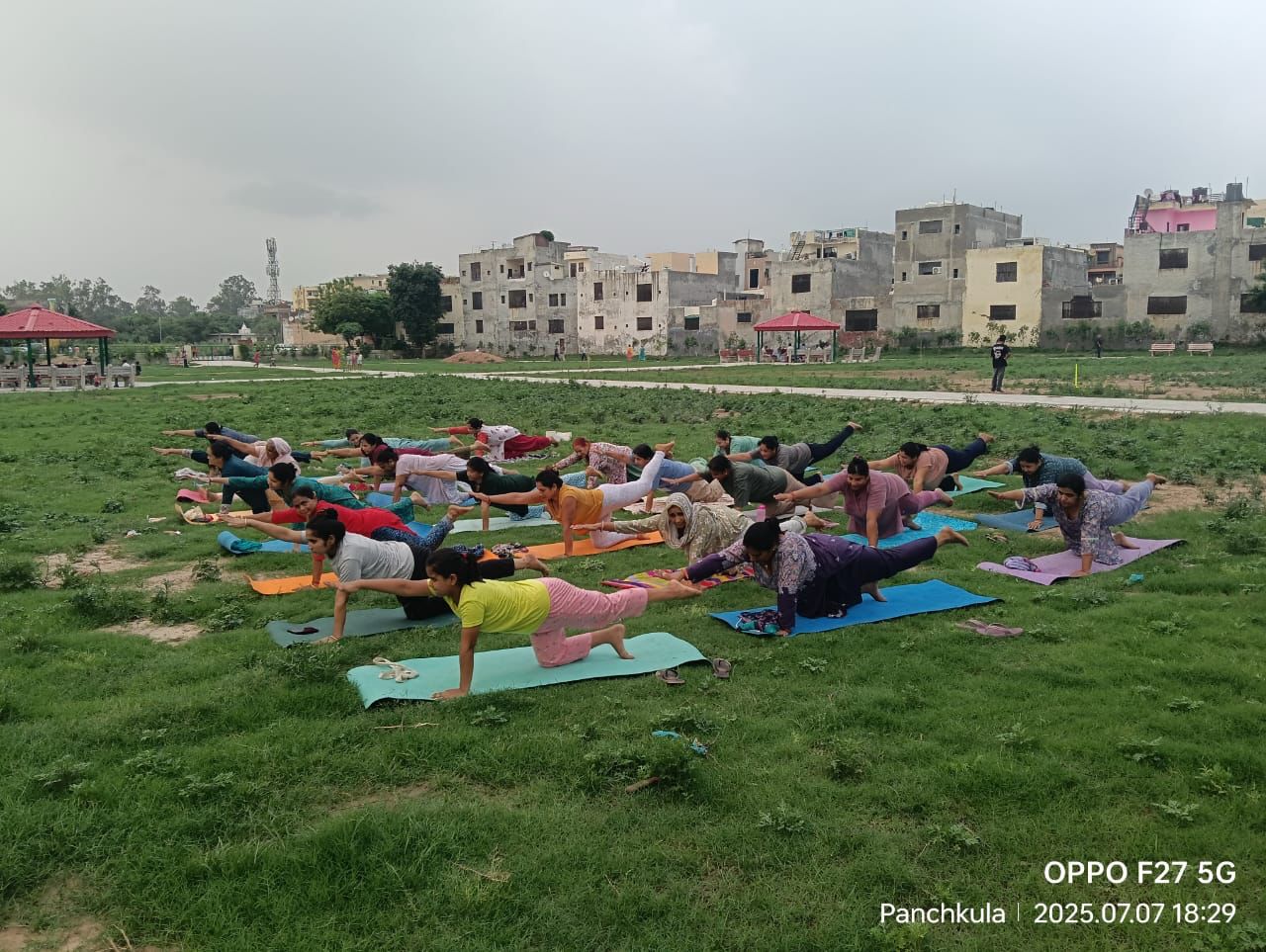 Chief Minister Yoga Shala is giving healthy life to people - SDM Amit Gupta.